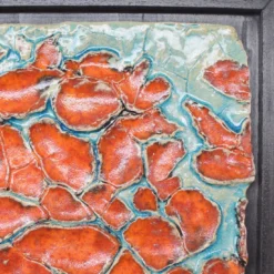 Penetrazioni 1 Pannello in ceramica di ispirazione vulcanica