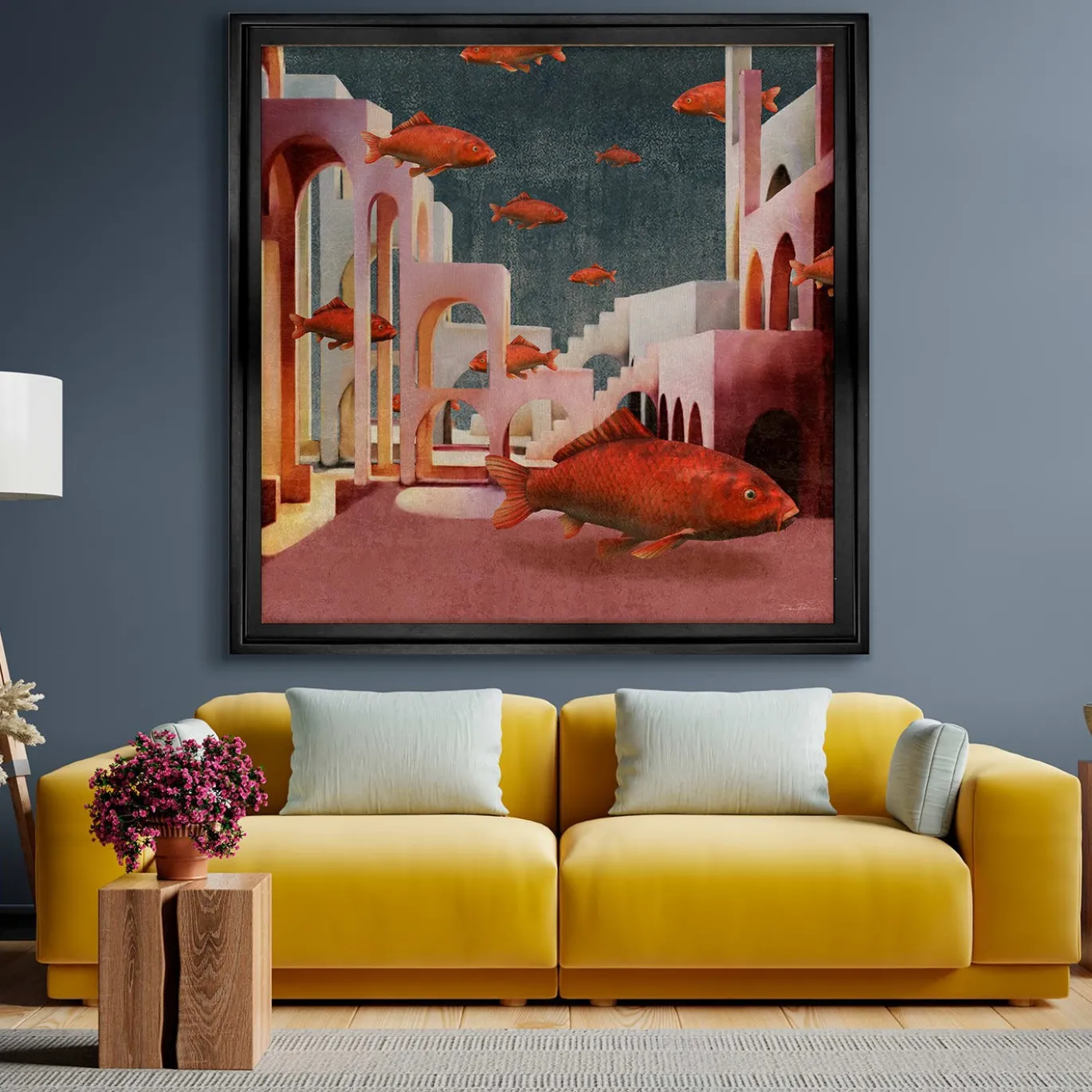 Pesce rosso Pittura digitale