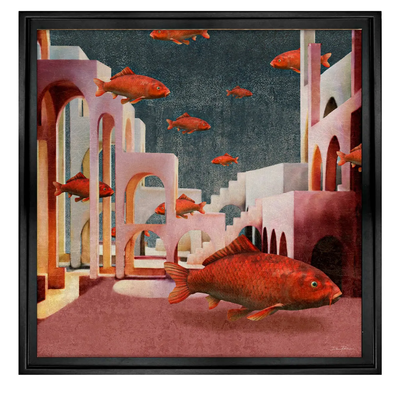 Pesce rosso Pittura digitale