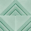 Piastrella Geometrie D’Ombra In Ceramica Verde Rame Motivo Triangolare