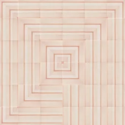 Piastrella Geometrie D’Ombra In Ceramica Rosa Cipria Motivo A Linee