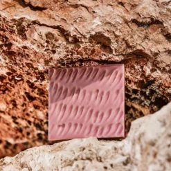 Piastrella Ippo in ceramica rosa flamingo