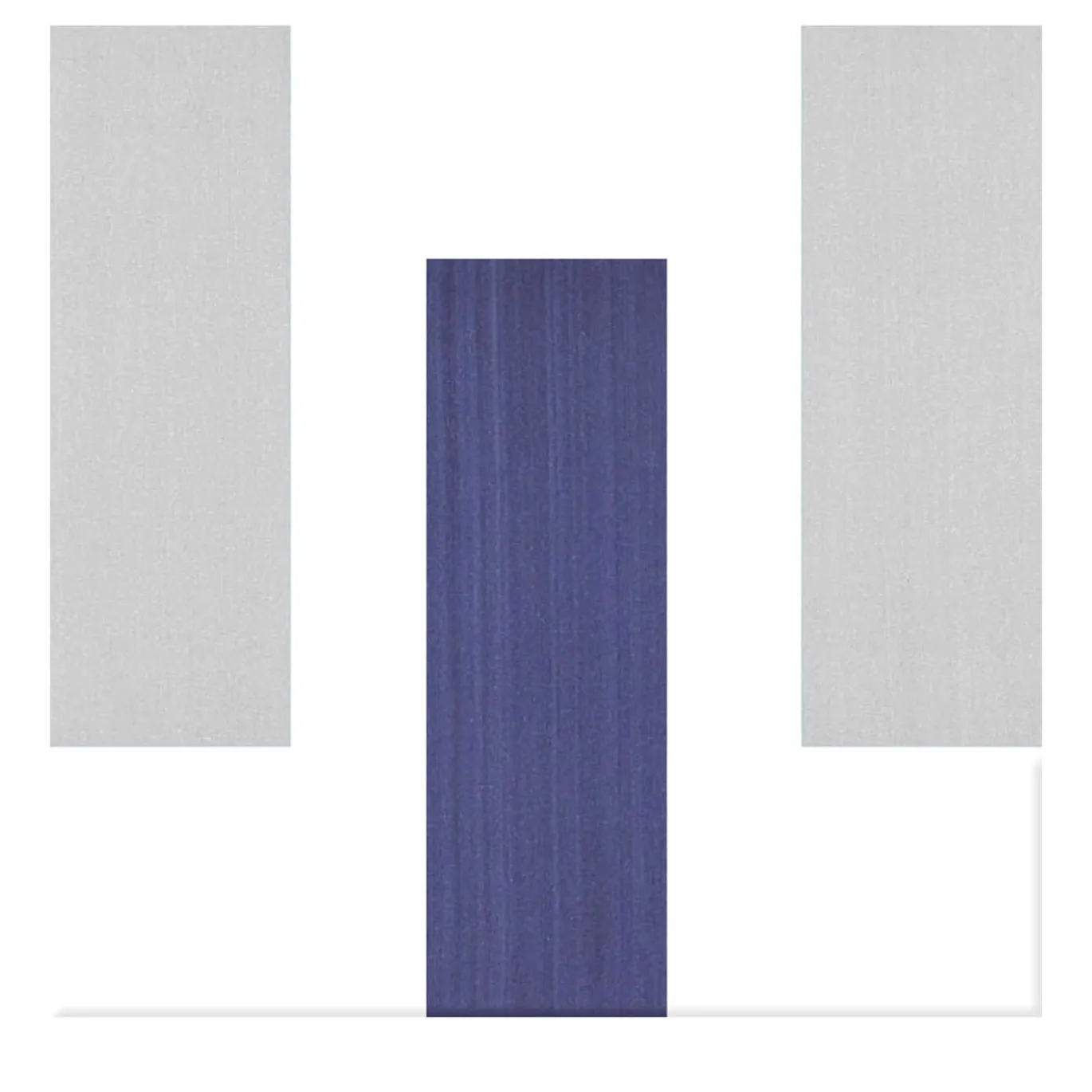 Piastrella La Scalinata In Ceramica Grigia E Viola Motivo Geometrico