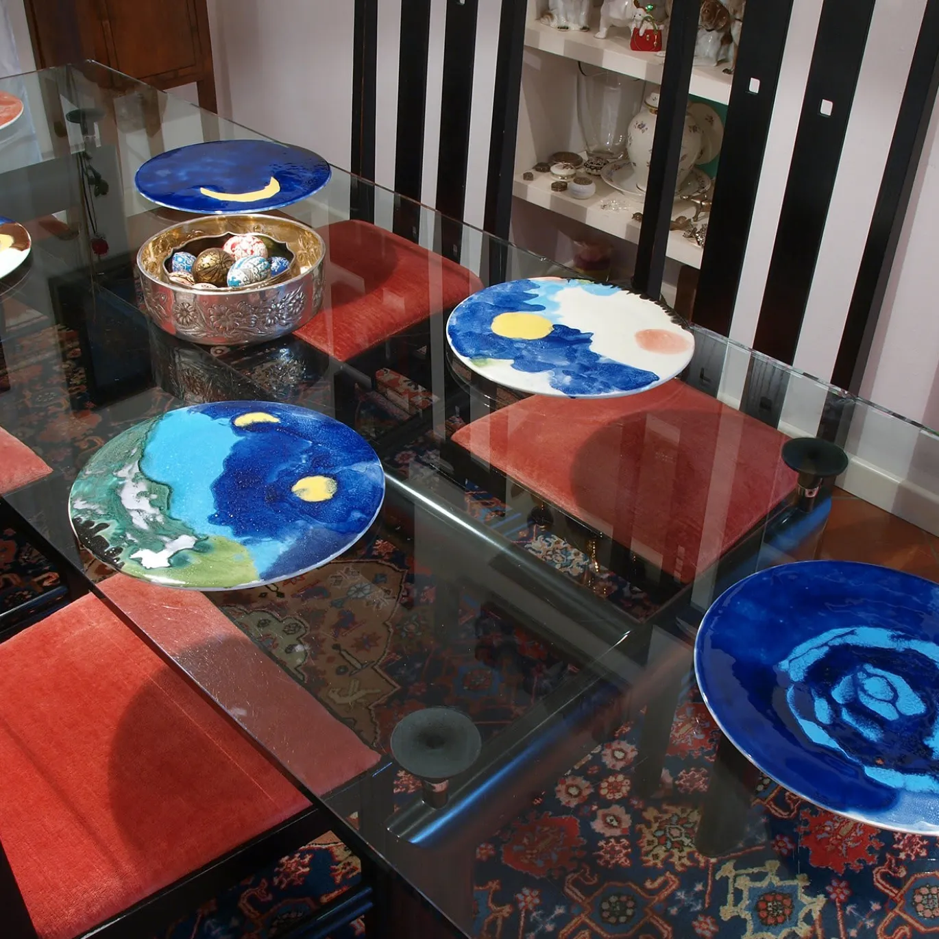 Piatto caricatore Tondo 4 Faience