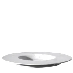 Piatto da portata Ahonora in marmo bianco