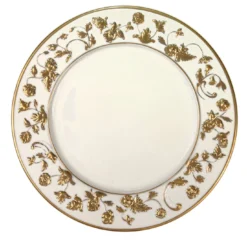 Piatto da portata con fiori d'oro Taormina