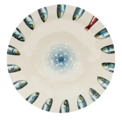 Piatto da portata Controcorrente in ceramica