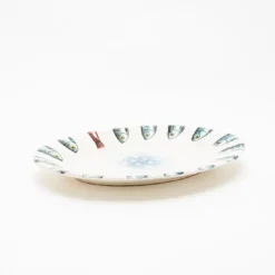 Piatto da portata Controcorrente in ceramica