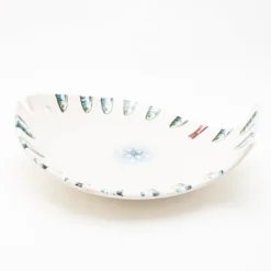 Piatto da Portata Controcorrente in Ceramica a Forma di Pesce #3