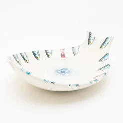 Piatto da Portata Controcorrente in Ceramica a Forma di Pesce #4