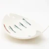 Piatto da Portata Controcorrente in Ceramica a Forma di Pesce #2