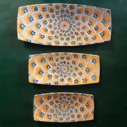 Piatto da portata grande e allungato