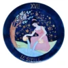Piatto da portata policromo Astra XVII Le Stelle