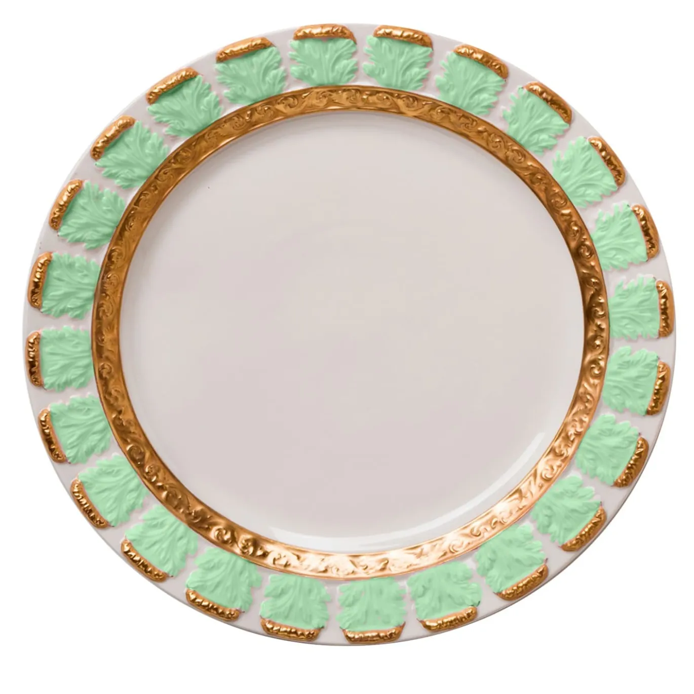 PIATTO DA PORTATA QUEEN ELIZABETH - VERDE
