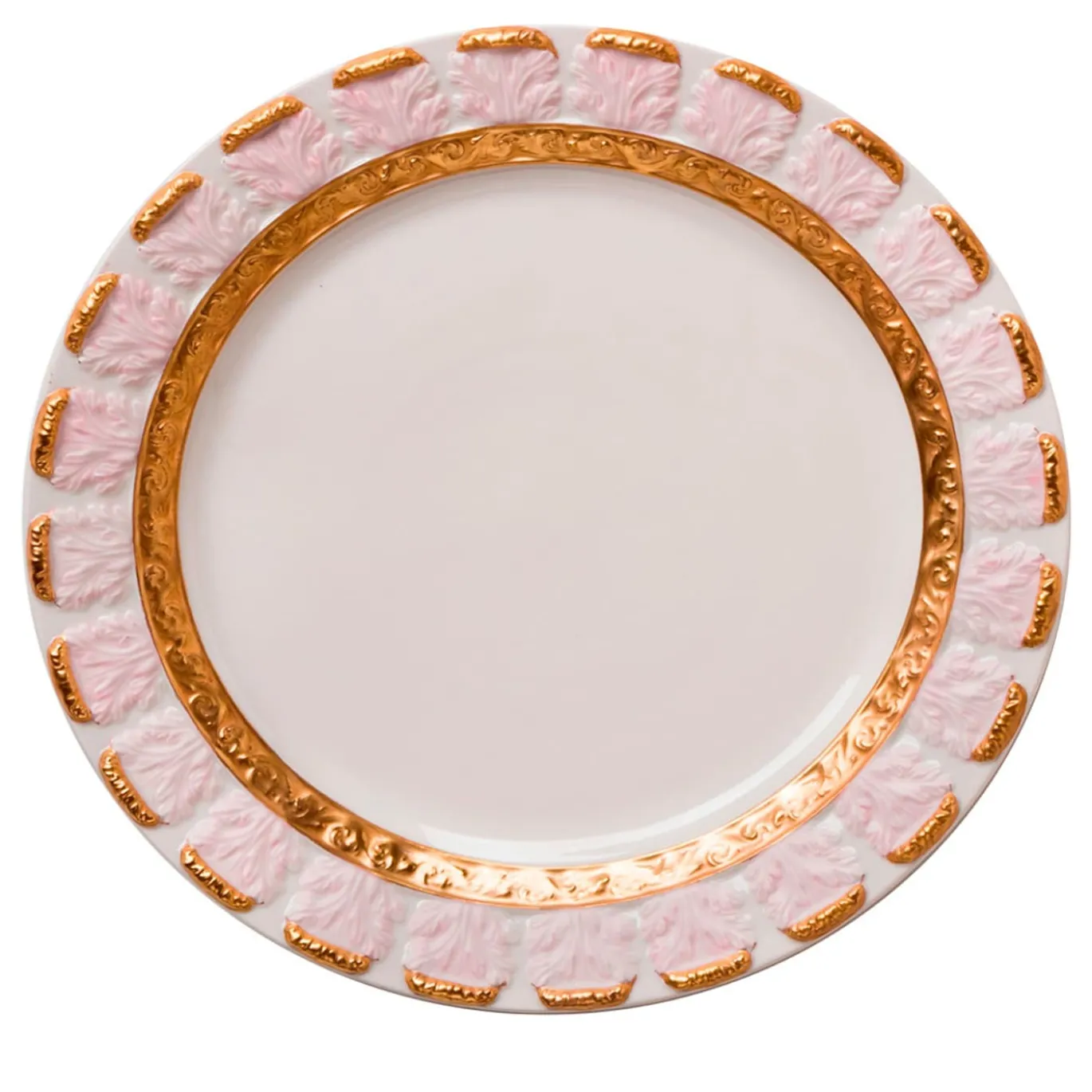 PIATTO DA PORTATA QUEEN ELIZABETH - ROSA