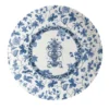 Piatto da pranzo in porcellana del giardino dell'Eden con decorazione blu #3