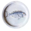Piatto da pranzo Maris Pesce Cobalto