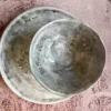 Piatto fondo con fiocco di neve