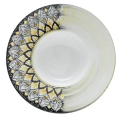 Piatto fondo Evanescence in ceramica