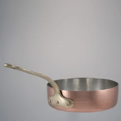 Piatto in rame argentato con coperchio #2