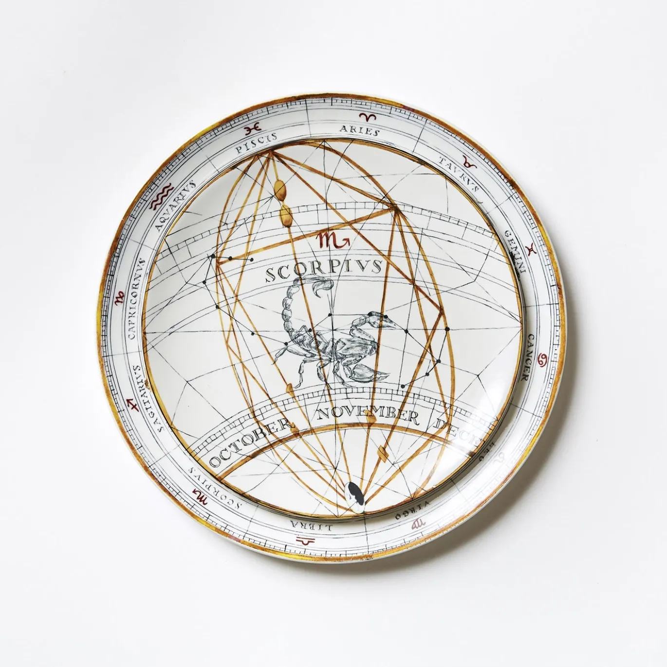 Piatto Piano Zodiaco Scorpione