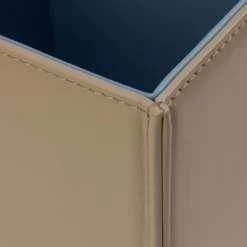 Picasso Cestino Silk Beige e Cielo Blue