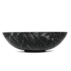 Piccola fruttiera in marmo nero