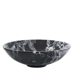 Piccola fruttiera in marmo nero