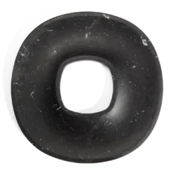 Pietra L14 Vassoio ad anello in marquina nera
