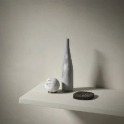 Pietra L14 Vassoio ad anello in marquina nera