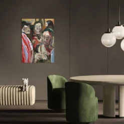 Pittura a olio senza titolo
