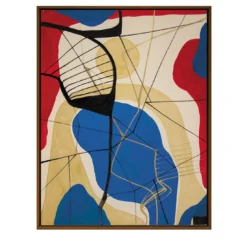 Pittura astratta sperimentale #6 in mixed media su tela