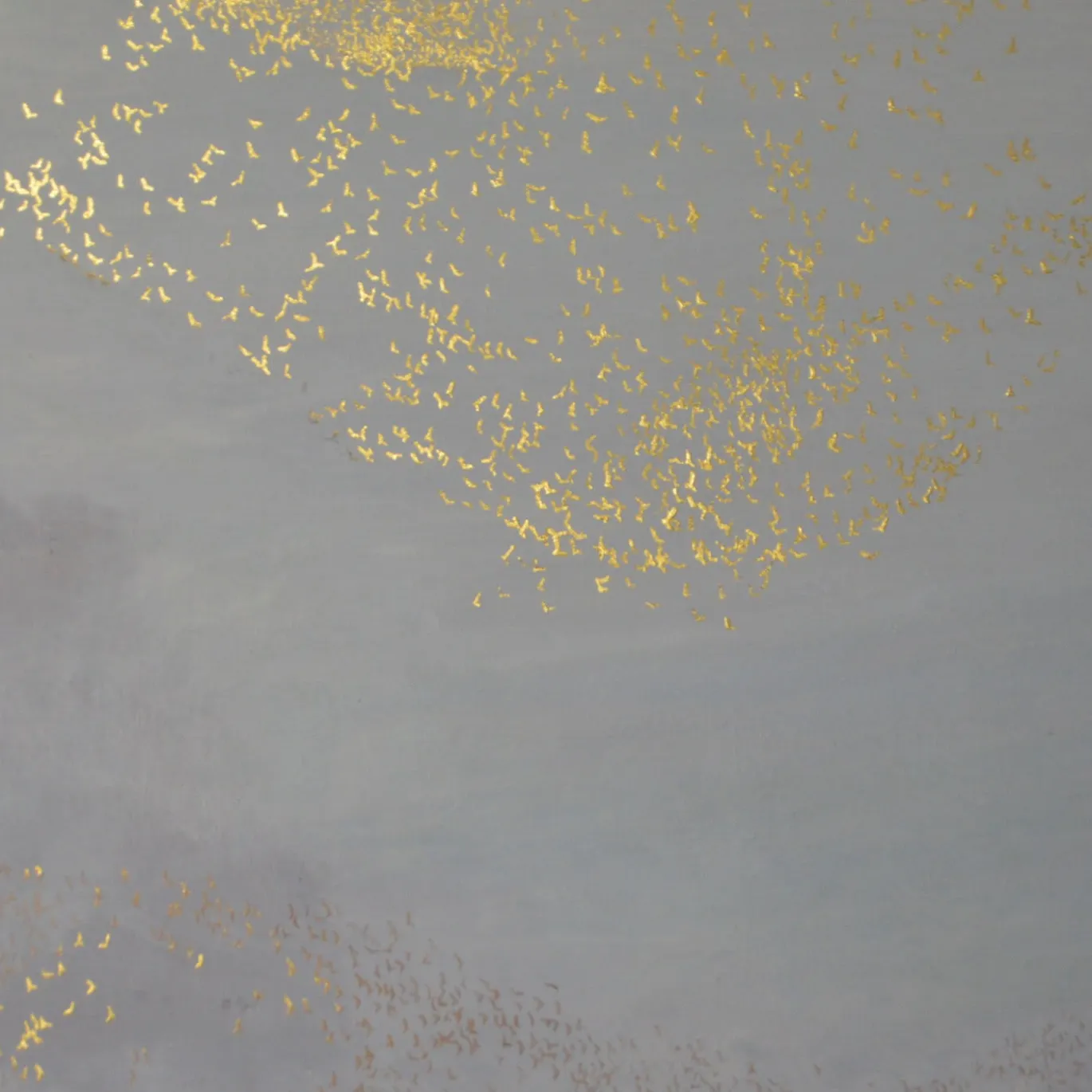 Pittura di luce danzante e svettante