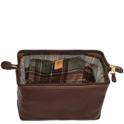 Pochette in pelle Caffè