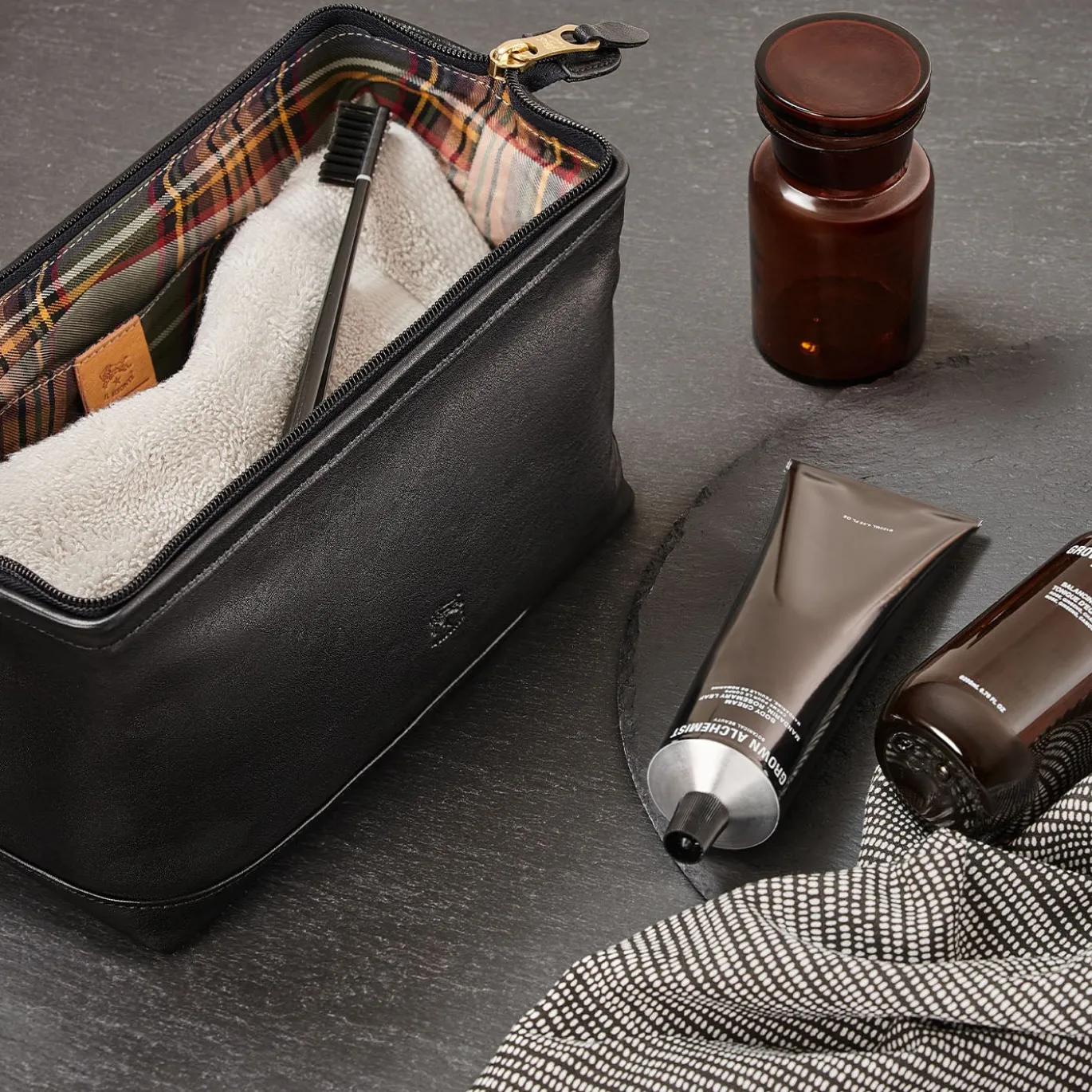 Pochette Nera in Pelle