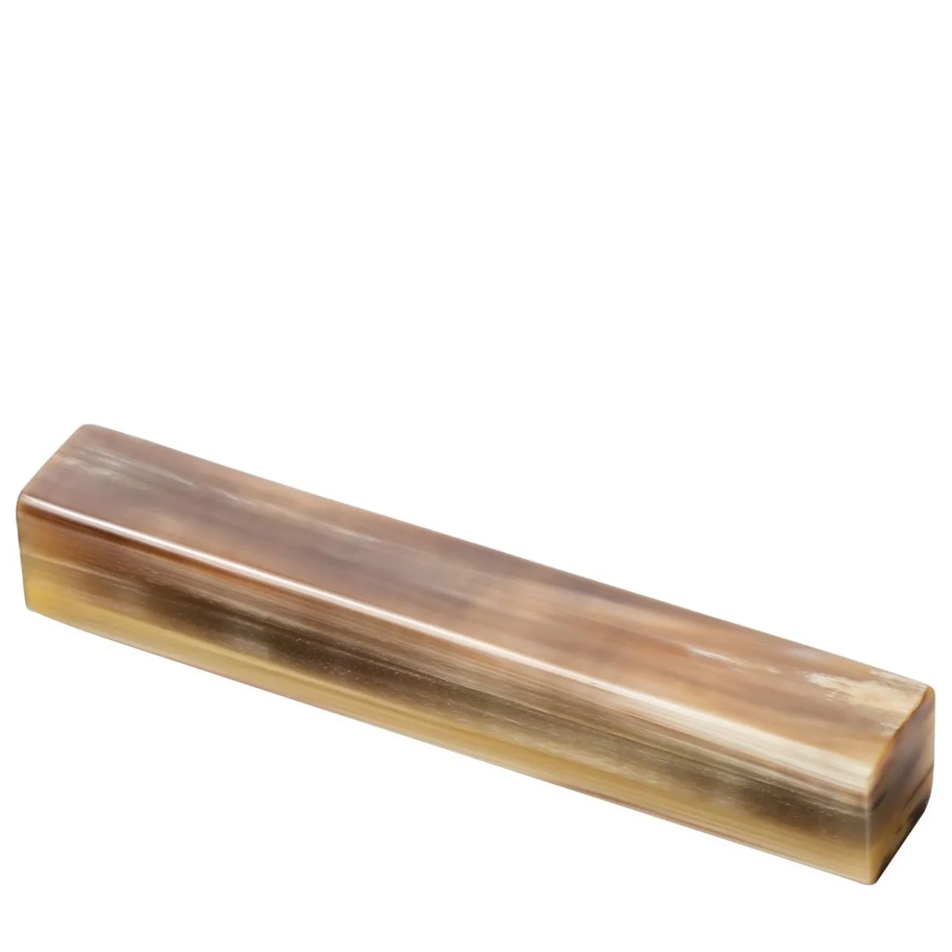 Poggiaposate in corno naturale biondo venato 6 pz.