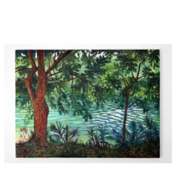 Pomeriggio a Levico Pittura