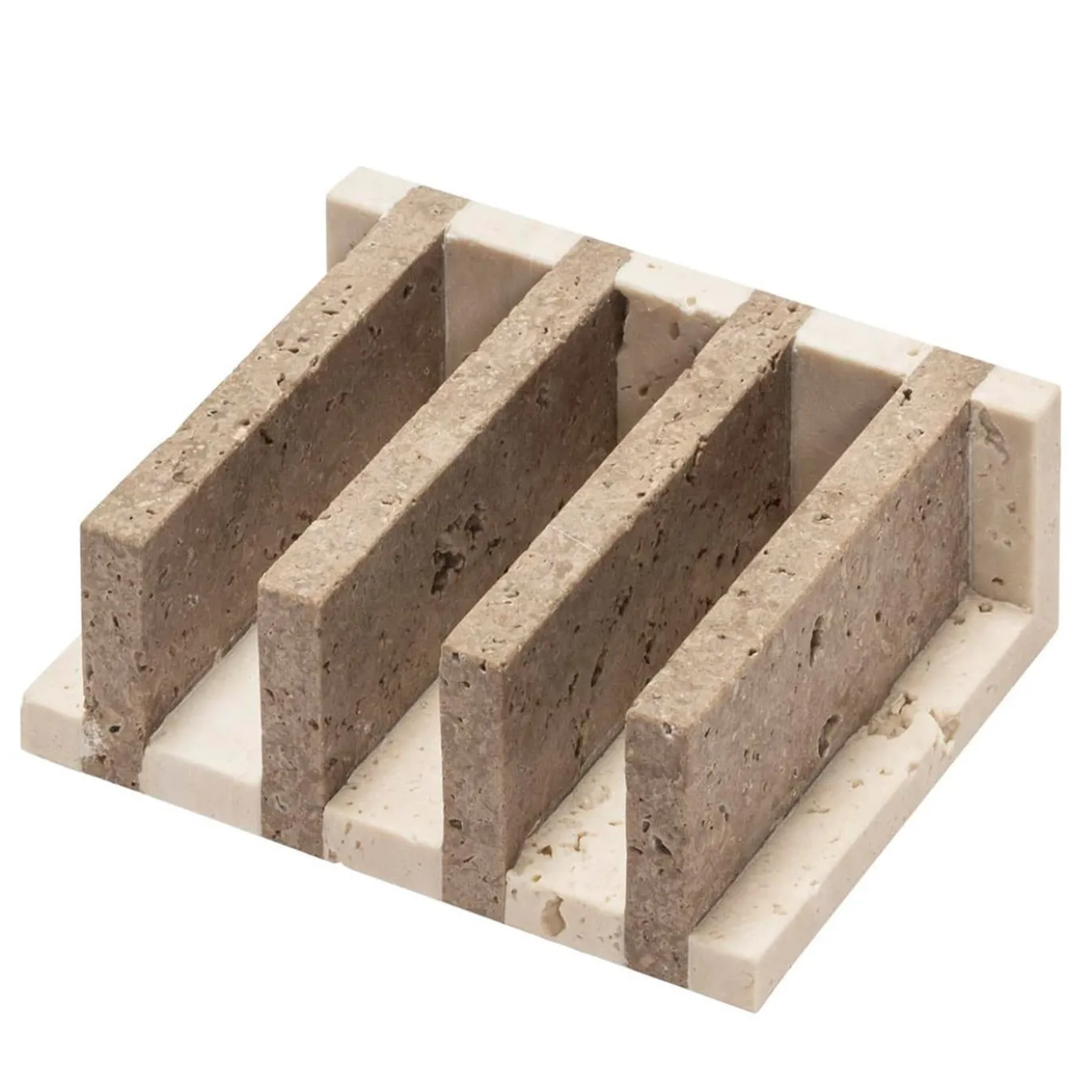 Portabiglietti da Visita Carr� Business in Travertino Beige