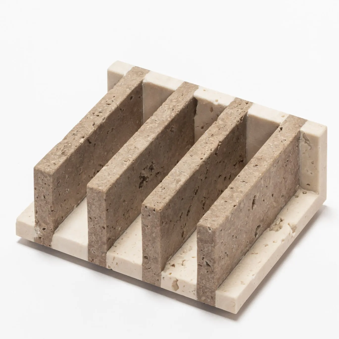 Portabiglietti da Visita Carr� Business in Travertino Beige