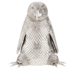 Portabottiglie per champagne Pinguino in argento sterling
