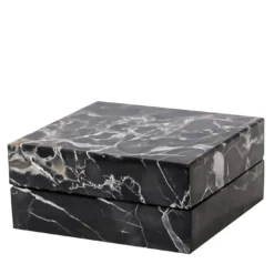 Portacaviale in Marmo Nero di Carrara