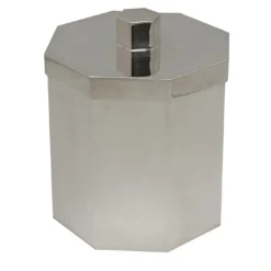Porta Cotone Del Monte in Ottone Argentato