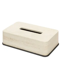 Portafazzoletti rettangolare in marmo Polo #5