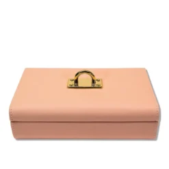 Portagioie Arc in Pelle Rosa