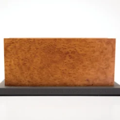 Porta lettere Erika in pelle e legno