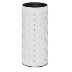 Portaombrelli bianco Bino con motivo Cancun