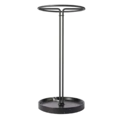 Portaombrelli Pietra L07 in marmo Nero Marquinia di Piero Lissoni