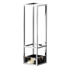 Portaombrelli Pluvio in acciaio inox con inserti in corno