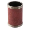 Portapenne Galucharme rosso corallo di Nino Basso