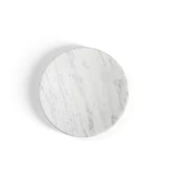 Portasapone Ellipse in marmo di Carrara